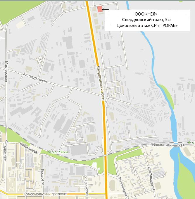 схема проезда